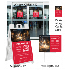 Light the World Invitation - Publicity Kit